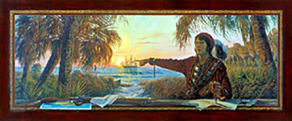 Chief Osceola Mural Painting